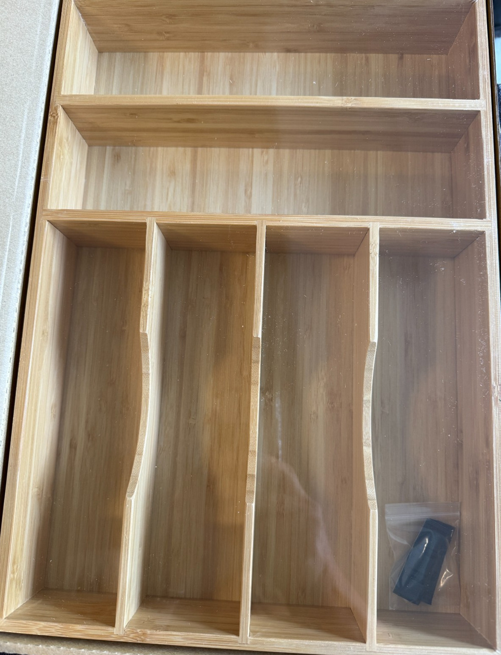 Kitchen Drawer Organizer 12 Inch Silverware Utensil Tray Holder Extra Deep New